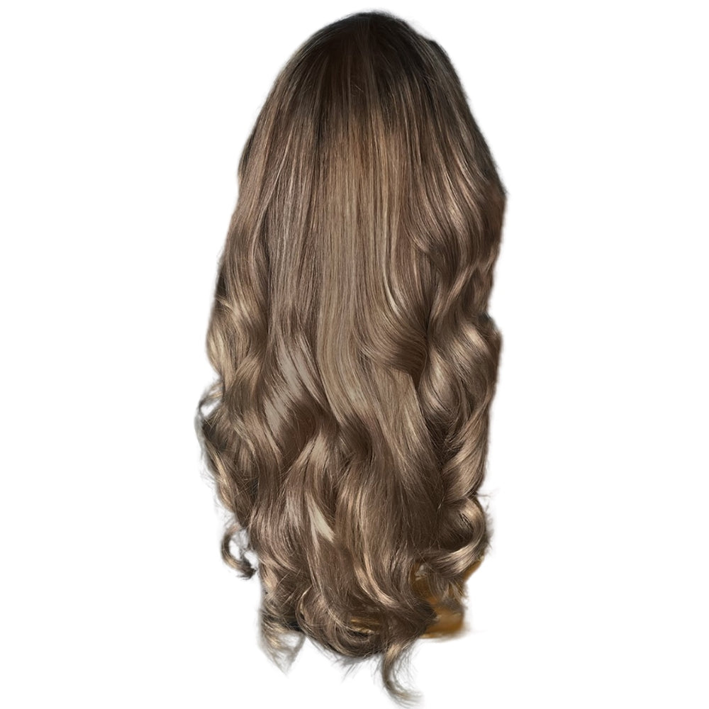EXTENSION - Dunkelblond Aschgold 6c - KL - Schnitthaar - 50g
