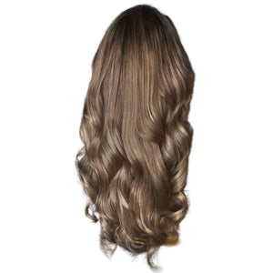 EXTENSION - Dunkelblond Aschgold 6c - KL - Schnitthaar - 50g