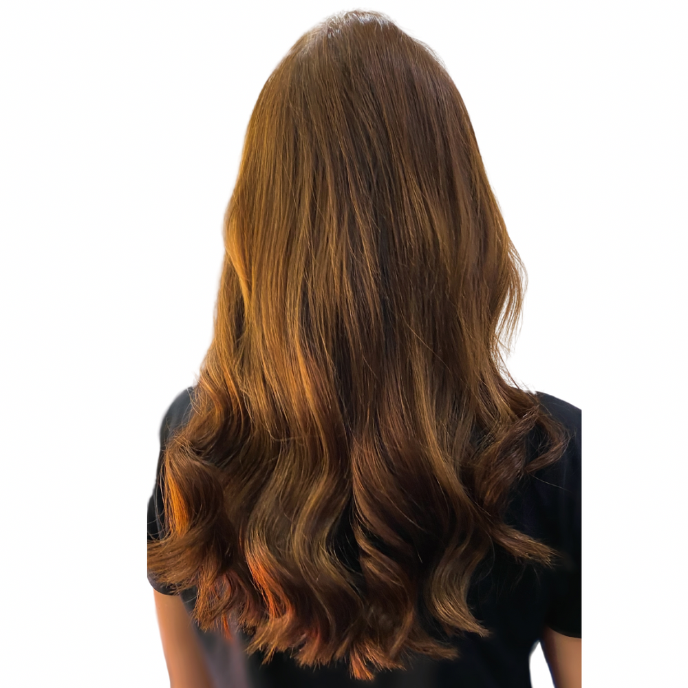 EXTENSION - Rotbraun 8 - KL - Keratin - 25stk.